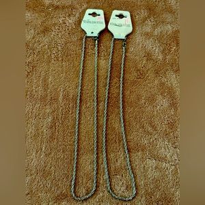 Unisex Stainless Steel Rope Chains